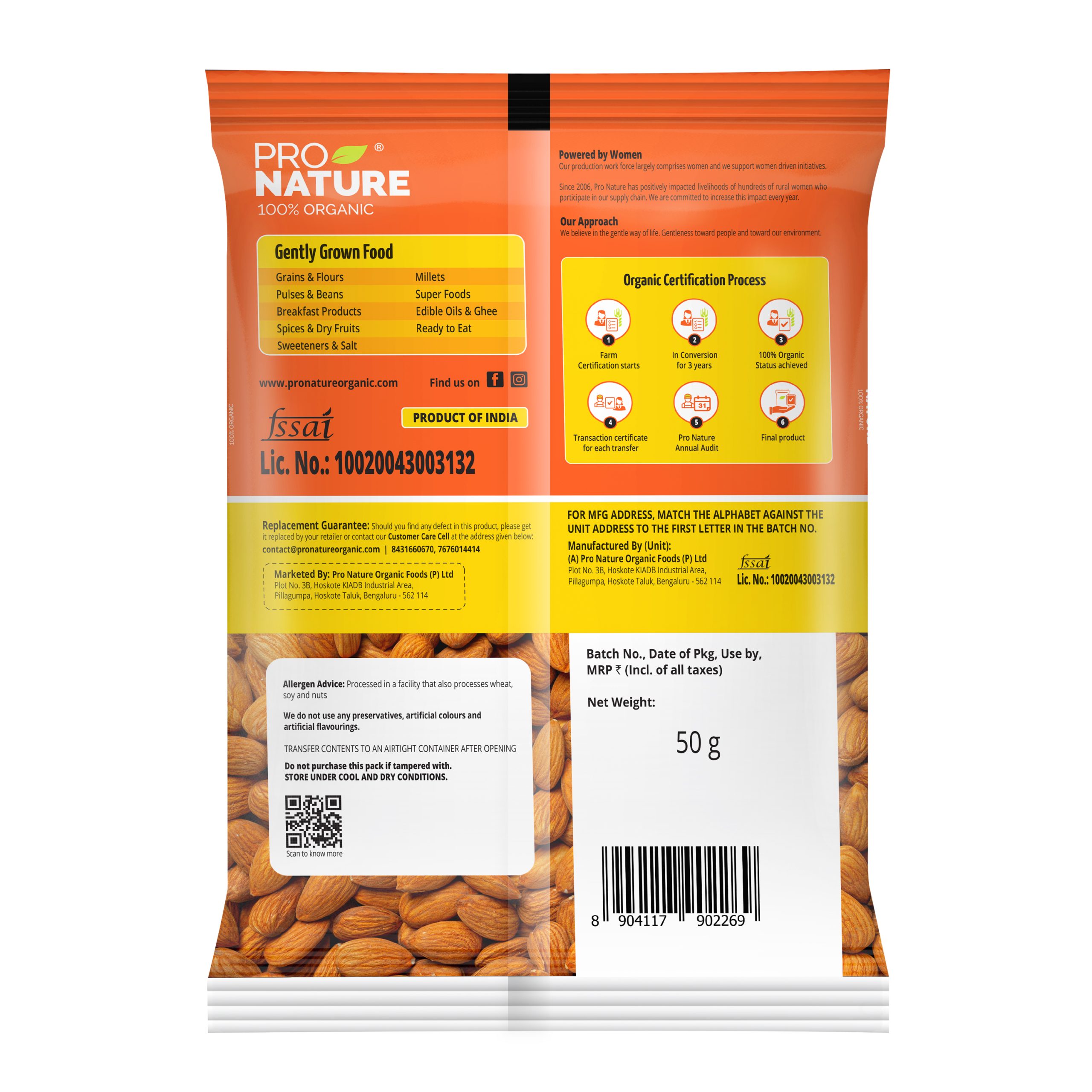 Almonds 50g - Image 2