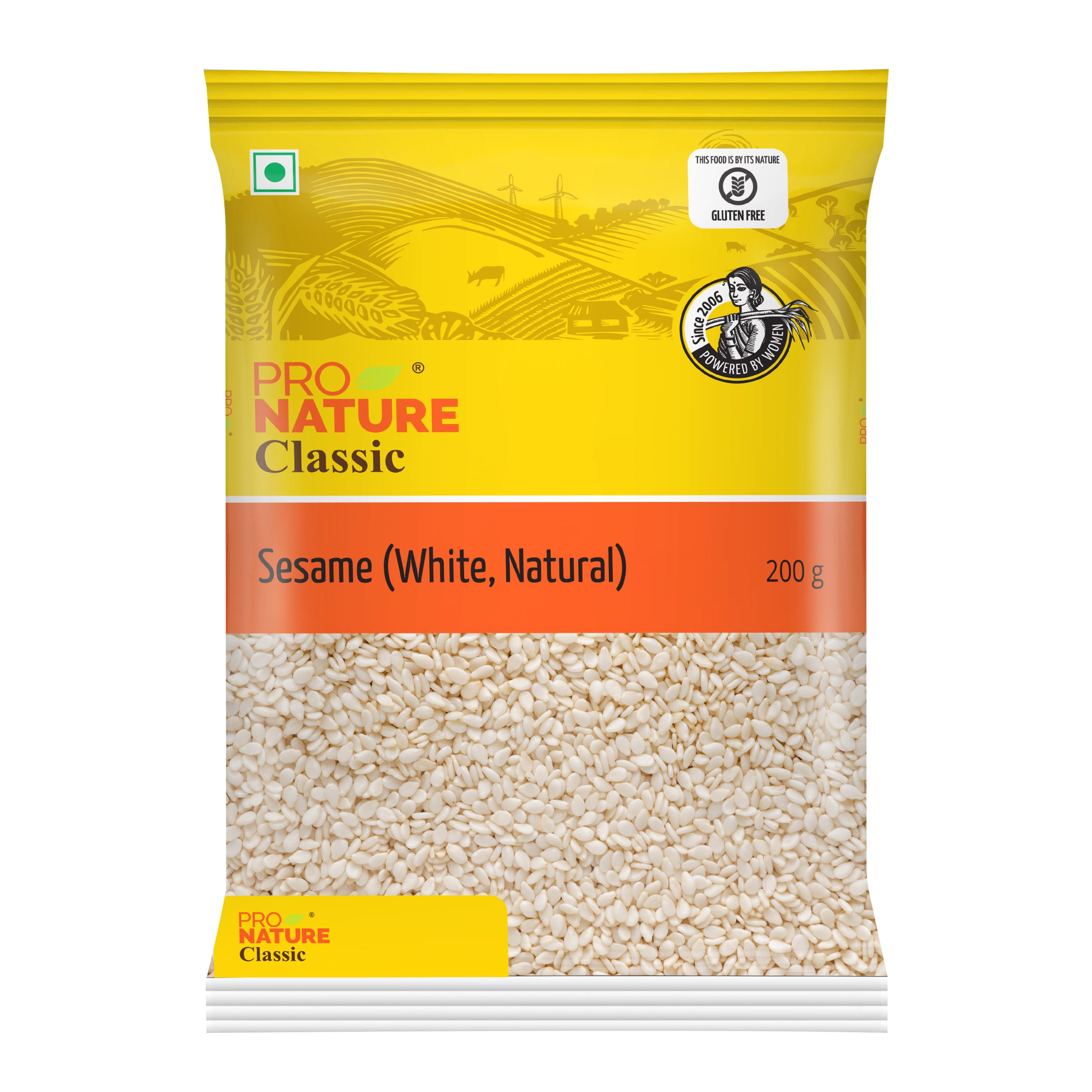 Sesame (White, Natural) 200g