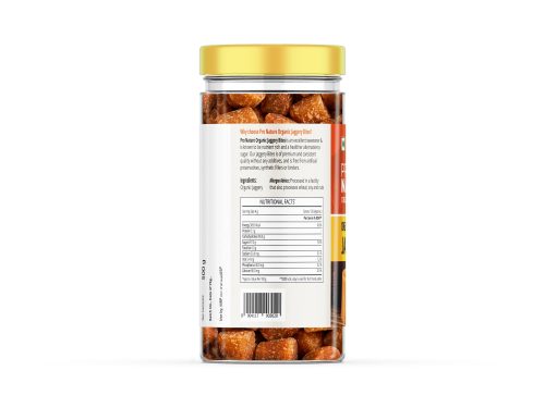 Pronature Jaggery Bites Nutri Side Mockup