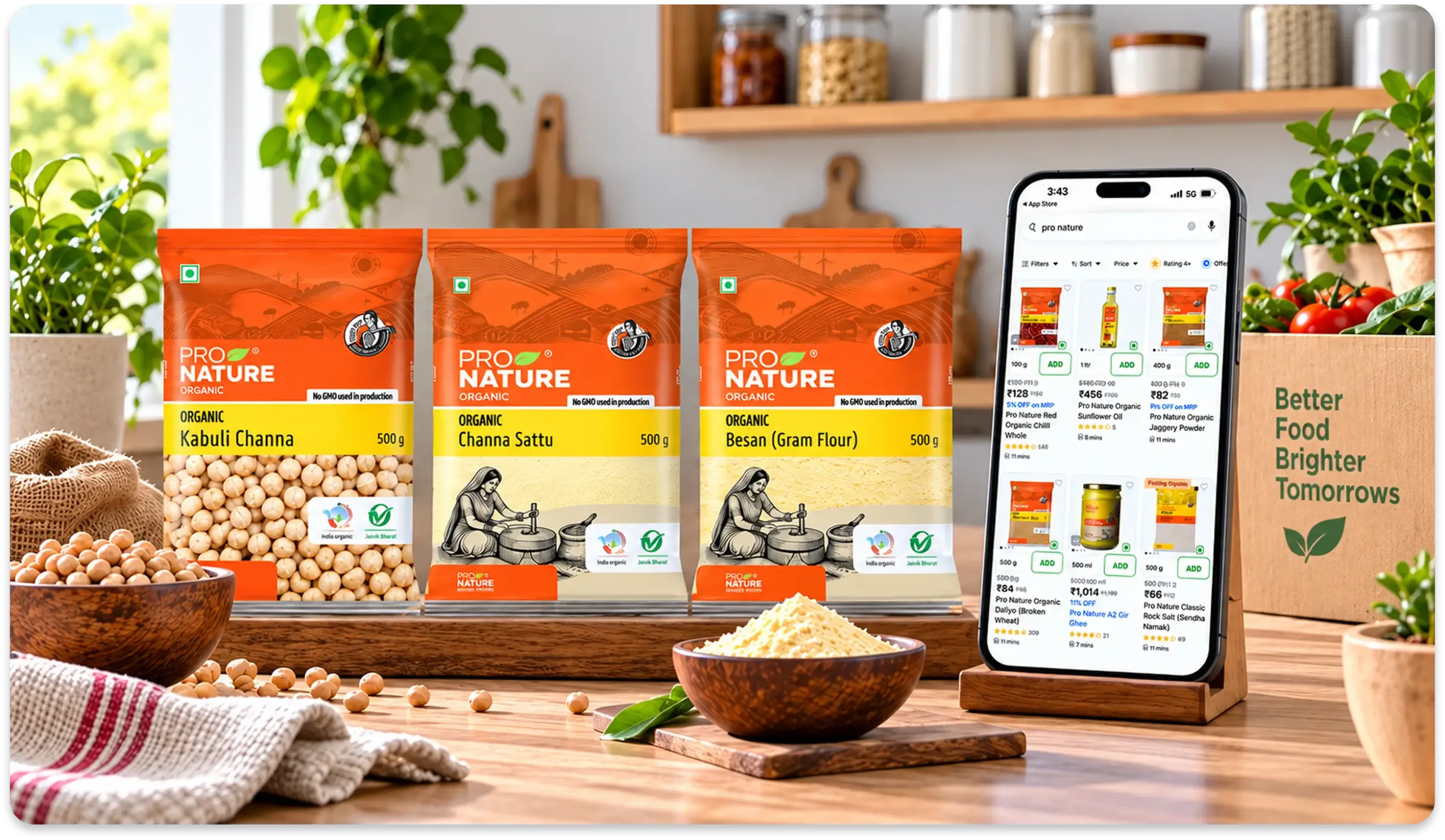 Pro Nature products available through retail and online platforms