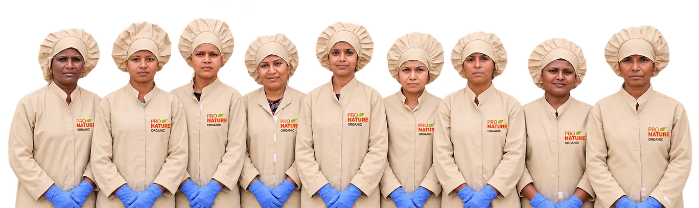 Women working at Pro Nature